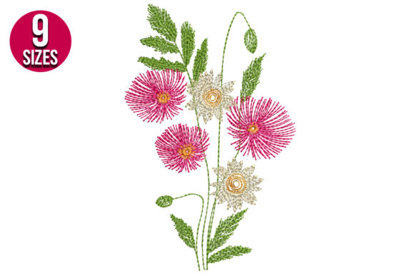 Flower Bunch Embroidery Review