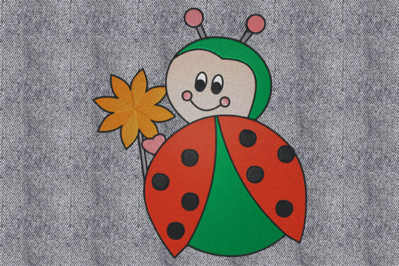 Little Love Bug Embroidery Design