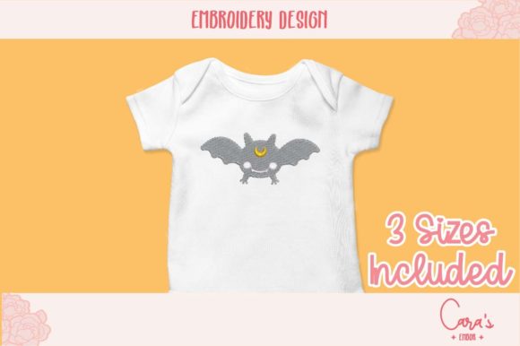 Moon Bat Embroidery Design Review